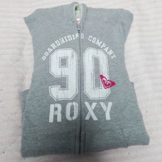 ロキシー(Roxy)の美品　ROXY　フードボア　パーカー　L(パーカー)