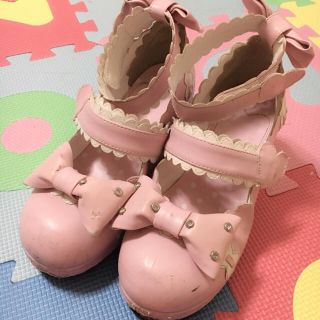 アンジェリックプリティー(Angelic Pretty)のアンプリ♡おでこ靴(ハイヒール/パンプス)