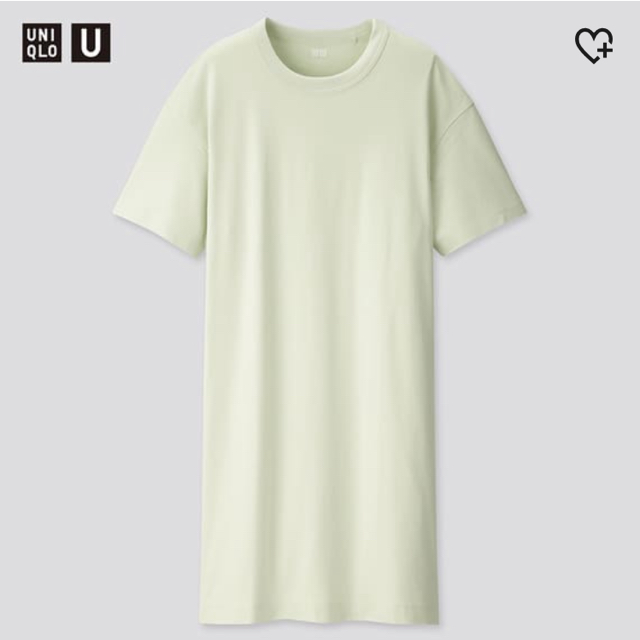 UNIQLO(ユニクロ)の今期ユニクロU コクーンシルエットTシャツワンピース2点XXL レディースのワンピース(ひざ丈ワンピース)の商品写真