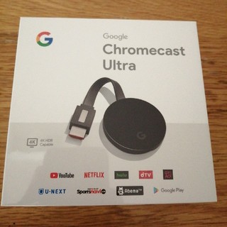 クローム(CHROME)のGoogle　Chromecast　ultra (映像用ケーブル)