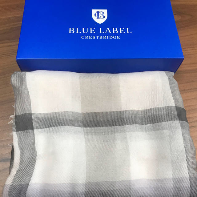 BLUE LABEL クレストブリッジチェックストールファッション小物