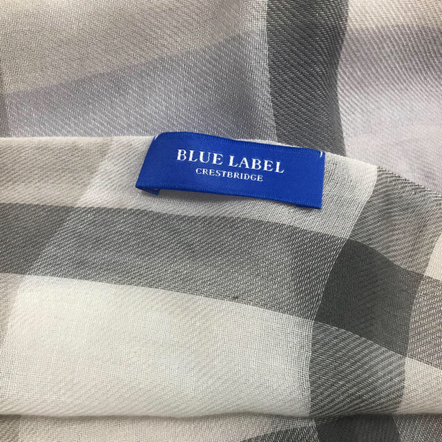 BLUE LABEL クレストブリッジチェックストールファッション小物