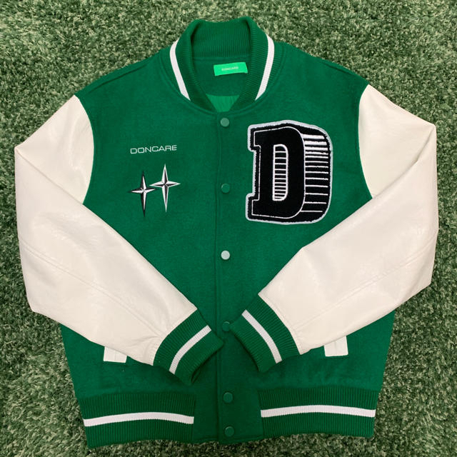 DON CARE   LOGO VARSITY JACKET