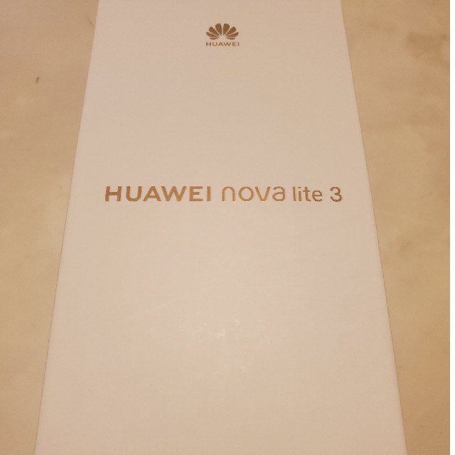 HUAWEI nova lite 3 ミッドナイトブラックスマートフォン/携帯電話