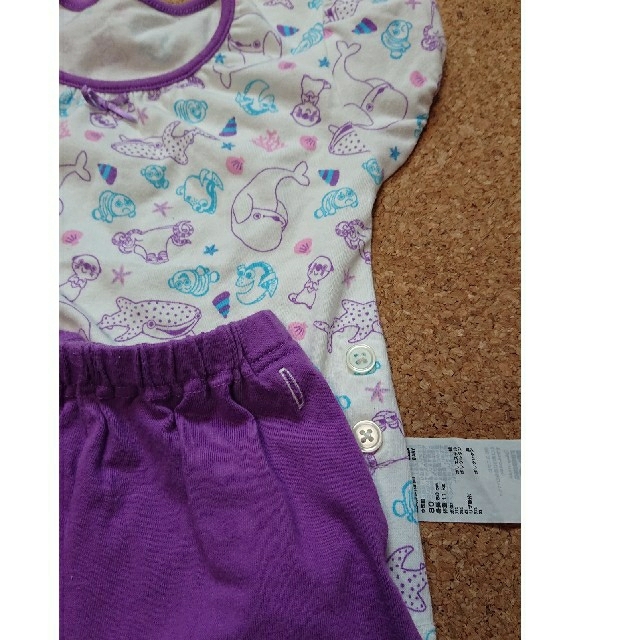 UNIQLO(ユニクロ)のユニクロパジャマ  ファインディングドリー キッズ/ベビー/マタニティのベビー服(~85cm)(パジャマ)の商品写真