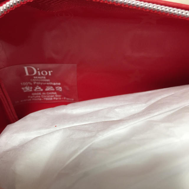 Christian Dior(クリスチャンディオール)のクリスチャンディオールノベルティミニポーチ エンタメ/ホビーのコレクション(ノベルティグッズ)の商品写真