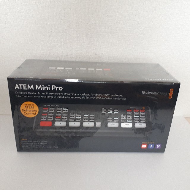 atem　mini pro /　black　magic　design