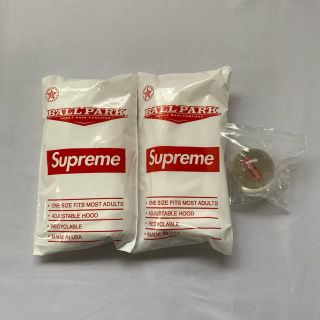 シュプリーム(Supreme)の未使用 シュプリーム 非売品 ポンチョ スーパーボール 計3点(ノベルティグッズ)