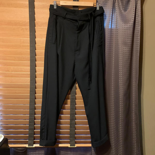 bed j.w ford black kanoko trousers 0サイズ(スラックス)