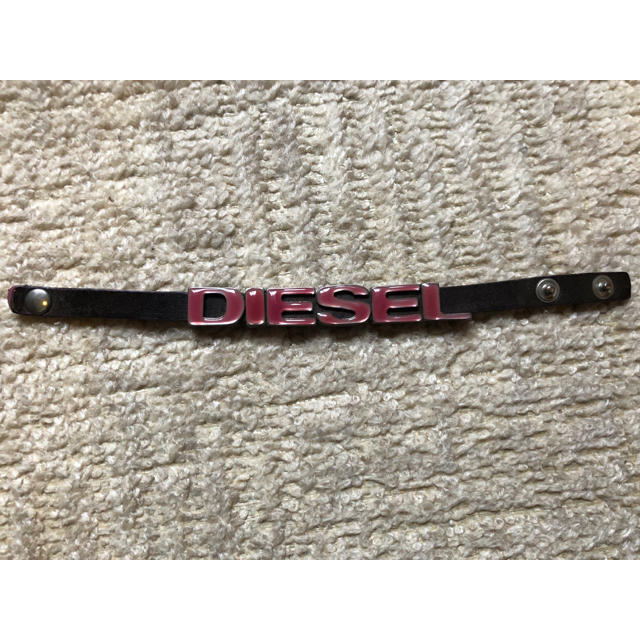 DIESEL(ディーゼル)のDIESEL レザーブレスレット レディースのアクセサリー(ブレスレット/バングル)の商品写真