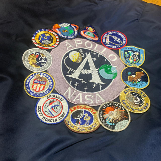 ALPHA INDUSTRIES(アルファインダストリーズ)のアルファ　ma1  NASAモデル メンズのジャケット/アウター(フライトジャケット)の商品写真