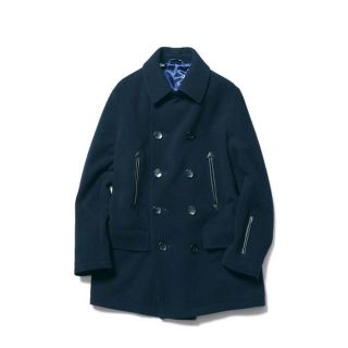 SOPHNET. MOSSER MELTON LONG PEA COAT