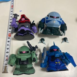 機動戦士ガンダム ジオン軍モビルスーツ SDフィギア 6種セットの ...