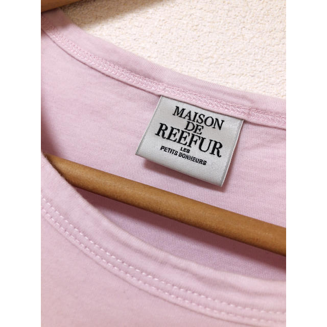 Maison de Reefur(メゾンドリーファー)のメゾンドリーファー♡ロゴTシャツ レディースのトップス(Tシャツ(半袖/袖なし))の商品写真