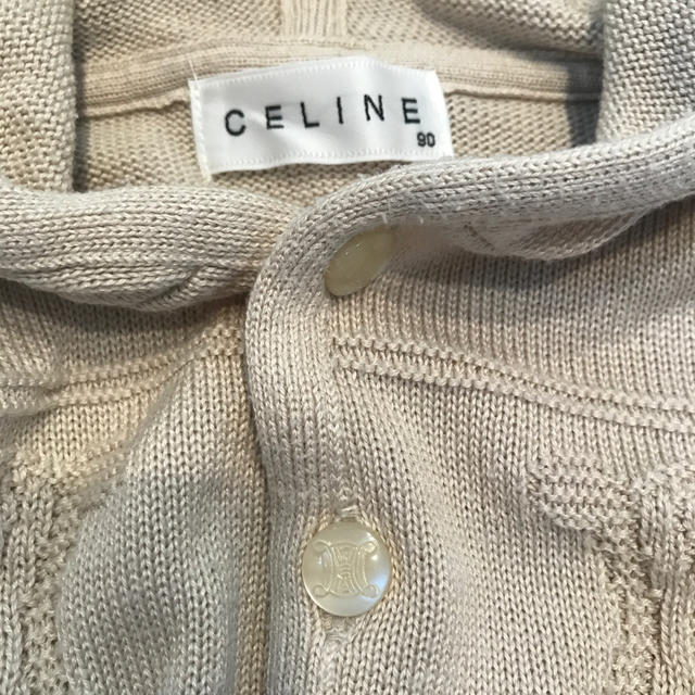 celine(セリーヌ)のセリーヌ　ポンチョ キッズ/ベビー/マタニティのキッズ服女の子用(90cm~)(ジャケット/上着)の商品写真