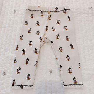 ザラキッズ(ZARA KIDS)のZARA baby  ミッキー　リブレギンス (パンツ)