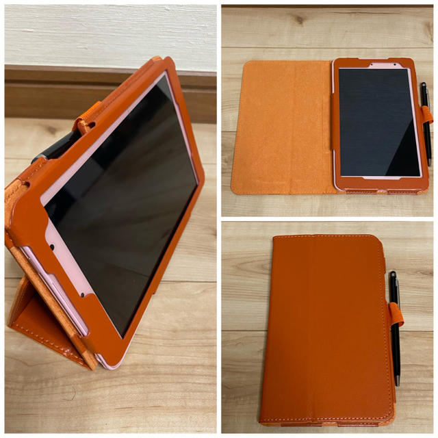 au(エーユー)のQua tab 01  KYT31 SIMロック解除済み ピンク　良品 スマホ/家電/カメラのPC/タブレット(タブレット)の商品写真