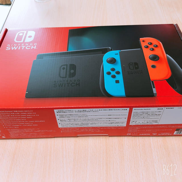 Nintendo Switch ネオンブルー、ネオンレッド 新型