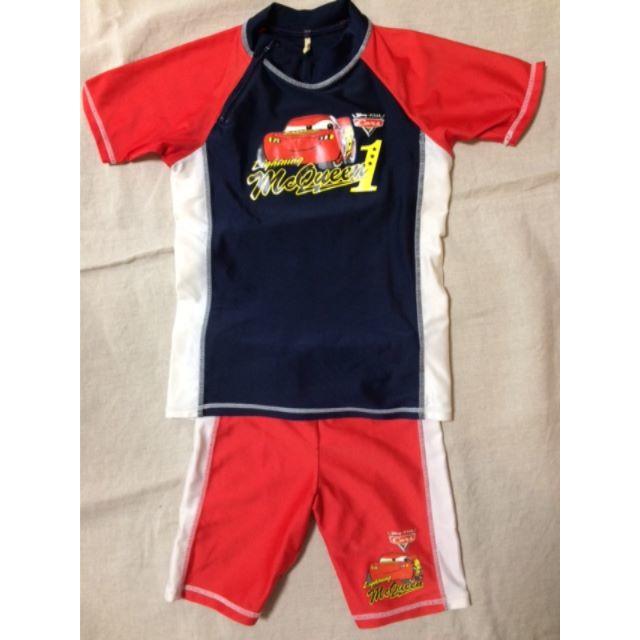 男児　水着上下セット　130センチ　Cars カーズ キッズ/ベビー/マタニティのキッズ服男の子用(90cm~)(水着)の商品写真