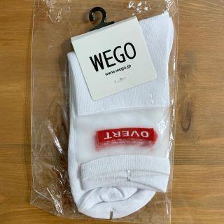 ウィゴー(WEGO)の新品未使用 ロゴ付きシースルーソックス(ソックス)