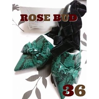 ローズバッド(ROSE BUD)の【36】ROSE BUD  レースアップポインテッドシューズ(ハイヒール/パンプス)