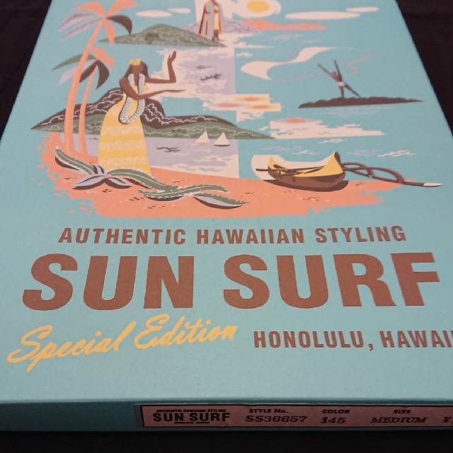 Sun Surf(サンサーフ)の新品 サンサーフ スペシャルハワイアンシャツ カメハメハ ss36657 メンズのトップス(シャツ)の商品写真