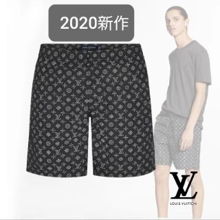 ルイヴィトン(LOUIS VUITTON)の ルイヴィトン　新作20 LVSE シグネチャースイムボードショーツ希少Sサイズ(ショートパンツ)