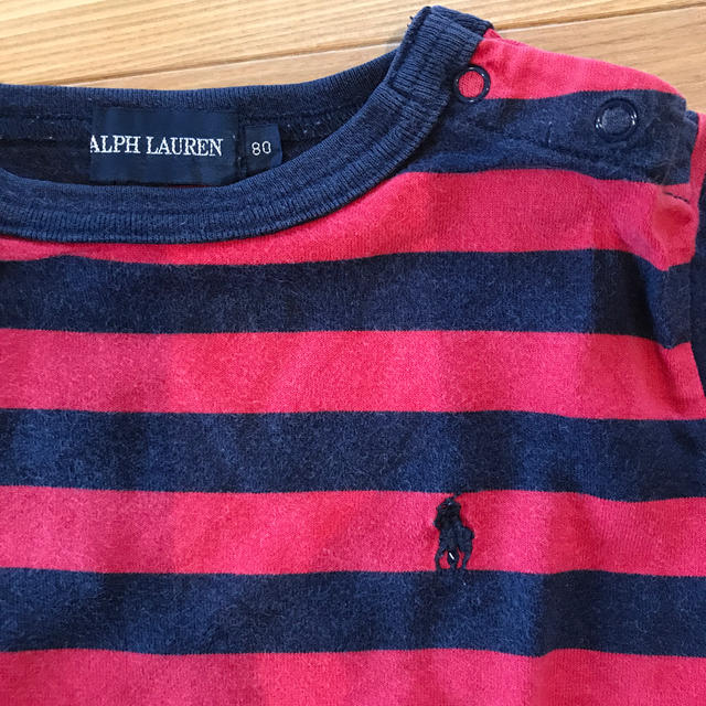 Ralph Lauren(ラルフローレン)のラルフローレン　Tシャツ　80 キッズ/ベビー/マタニティのベビー服(~85cm)(Ｔシャツ)の商品写真