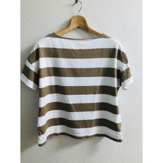 ムジルシリョウヒン(MUJI (無印良品))のじゅん様専用　無印　ボーダー Tシャツ カットソー(Tシャツ(半袖/袖なし))