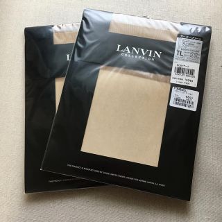 ランバン(LANVIN)のLANVIN  ガーターフリーストッキング　2セット(タイツ/ストッキング)