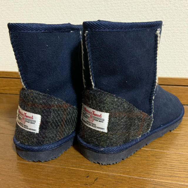 Harris Tweed(ハリスツイード)のハリスツイード　ムートンブーツ レディースの靴/シューズ(ブーツ)の商品写真