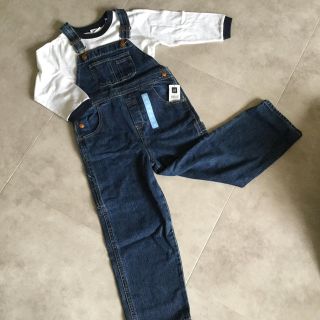 ギャップキッズ(GAP Kids)のTaaaさま専用　Gap新品サロペット110(パンツ/スパッツ)