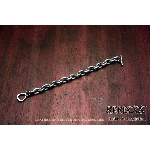 29 ナローあずきブレスレット　STRIXXX sterling leather