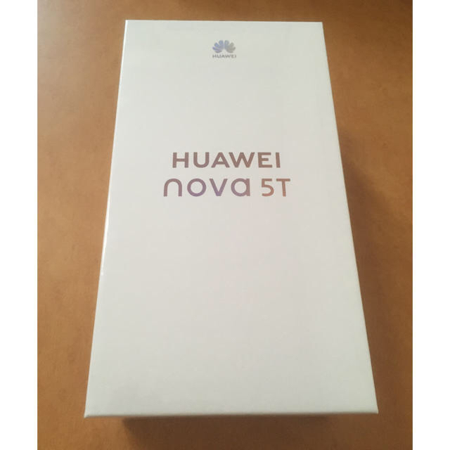 新品未開封 HUAWEI nova 5T パープル 国内版SIMフリー
