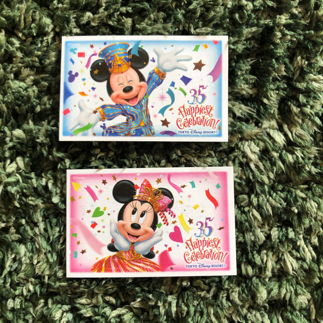 Disney(ディズニー)のディズニー　使用済みチケット チケットの施設利用券(遊園地/テーマパーク)の商品写真