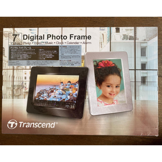 Transcend(トランセンド)のデジタルフォトフレーム インテリア/住まい/日用品のインテリア小物(フォトフレーム)の商品写真