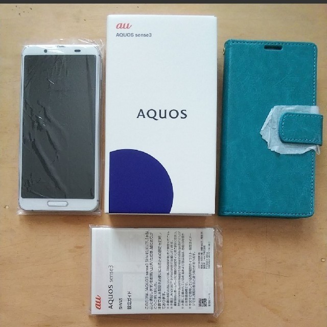 au(エーユー)の★茶太郎様専用★AQUOS sense3 SHV45 SIMロック解除済み①② スマホ/家電/カメラのスマートフォン/携帯電話(スマートフォン本体)の商品写真