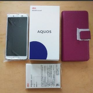 エーユー(au)の★茶太郎様専用★AQUOS sense3 SHV45 SIMロック解除済み①②(スマートフォン本体)