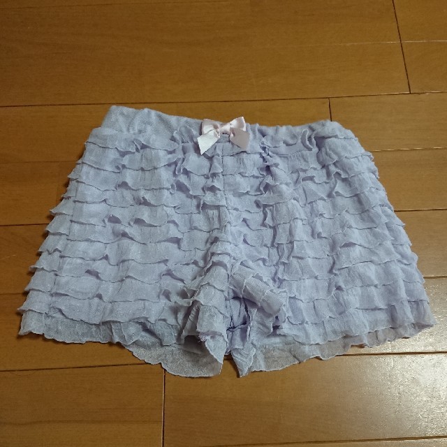 anyFAM(エニィファム)の短パン 紫 120cm any fam キッズ/ベビー/マタニティのキッズ服女の子用(90cm~)(スカート)の商品写真