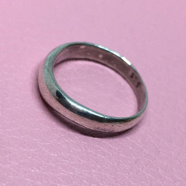 ピンキー　シルバー925 リング  甲丸　2.5号　小さいサイズ　銀　指輪 レディースのアクセサリー(リング(指輪))の商品写真