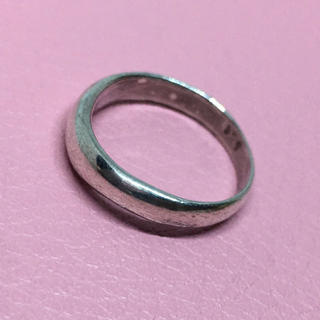 ピンキー　シルバー925 リング  甲丸　2.5号　小さいサイズ　銀　指輪(リング(指輪))