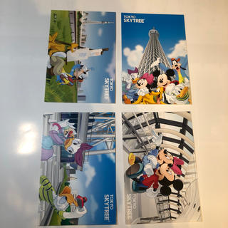 ディズニー(Disney)のディズニーポストカード　東京スカイツリー(写真/ポストカード)