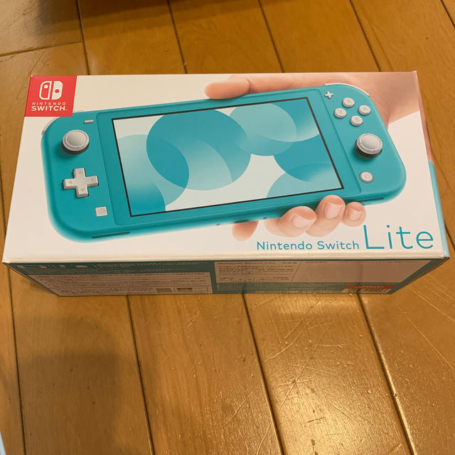 Nintendo Switch(ニンテンドースイッチ)の新品未開封　Nintendo Switch  Lite ターコイズ エンタメ/ホビーのゲームソフト/ゲーム機本体(家庭用ゲーム機本体)の商品写真