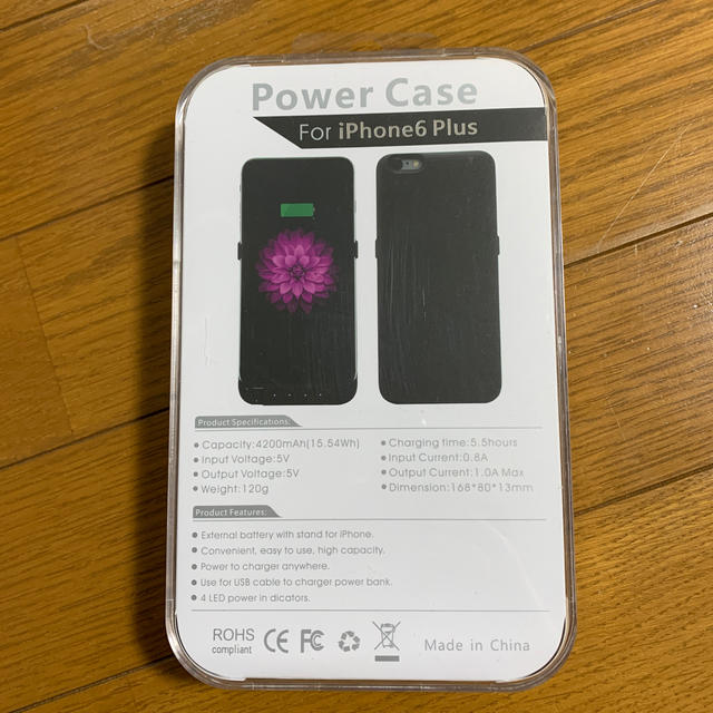 iPhone 6 Plus    バッテリーケース スマホ/家電/カメラのスマートフォン/携帯電話(バッテリー/充電器)の商品写真