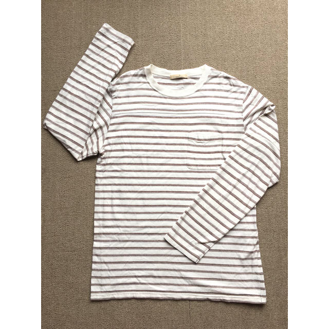 GLOBAL WORK(グローバルワーク)のGLOBAL WORK メンズ　長袖　カットソー　Lサイズ メンズのトップス(Tシャツ/カットソー(七分/長袖))の商品写真