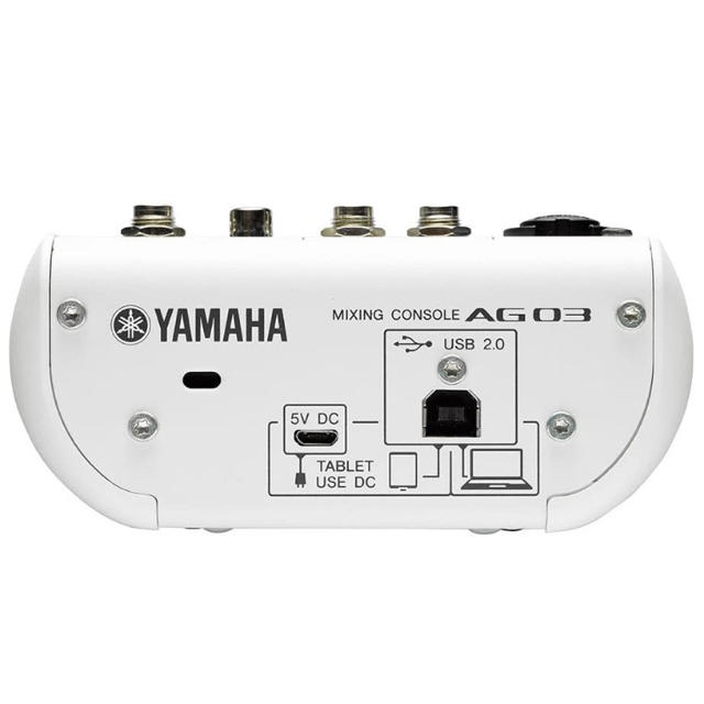 ヤマハ(ヤマハ)のYAMAHA AG03 楽器のDTM/DAW(オーディオインターフェイス)の商品写真