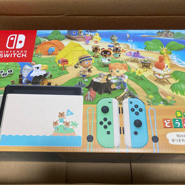 Nintendo Switch 本体 あつまれどうぶつの森セット 超美品 28600円