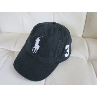 ポロラルフローレン(POLO RALPH LAUREN)の※ゆかはやだい様専用※【ポロラルフローレン】　ブラックキャップ（サイズフリー）(キャップ)