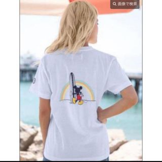 アリシアスタン(ALEXIA STAM)の即完売 alexiastam サーフミッキー Tシャツ(Tシャツ(半袖/袖なし))