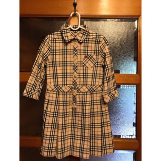 バーバリー(BURBERRY)の【ぱんだほっぺ様専用】BURBERRY ワンピース(サイズ120A)(ワンピース)